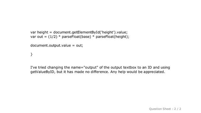HTML : How to output JavaScript into a Textbox смотреть онлайн