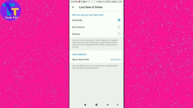Telegram Par Last Seen Kaise Chupaye ।। How To Hide Last Seen On Telegram In Hindi ।। Tech T22 ।। смотреть онлайн
