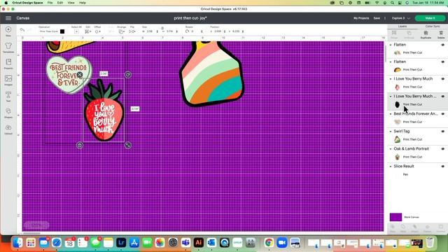 How To Print Then Cut With Cricut Joy! ? - MUST SEE CRICUT HACK! смотреть онлайн