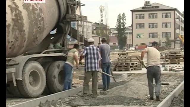 Новый парк рядом с Грозный-Сити смотреть онлайн