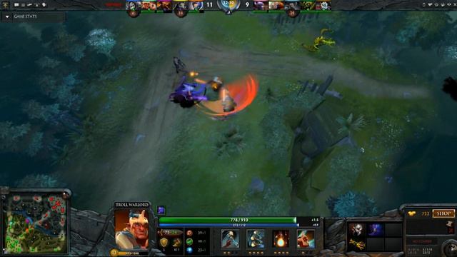 Dota 2 ★All Hero Series★ Gameplays & Guides - ★Troll Warlord Gameplay (Jah'rakal)★ Hero Skills смотреть онлайн