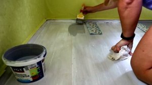 Как перекрасить деревянный пол. Часть 2