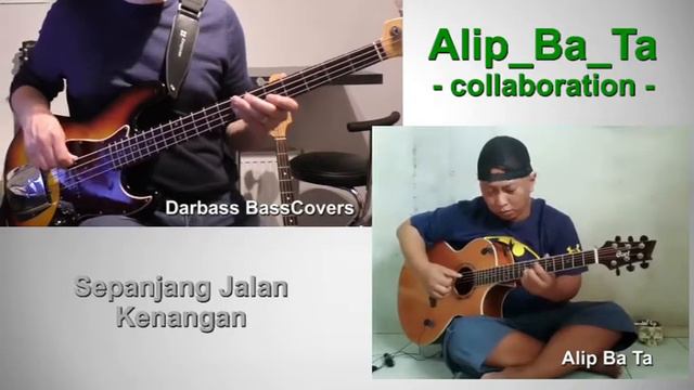 Sepanjang Jalan Kenangan (#Alip_Ba_Ta / The Rain) - Bass Cover 🎧 Collaboration 💛 смотреть онлайн