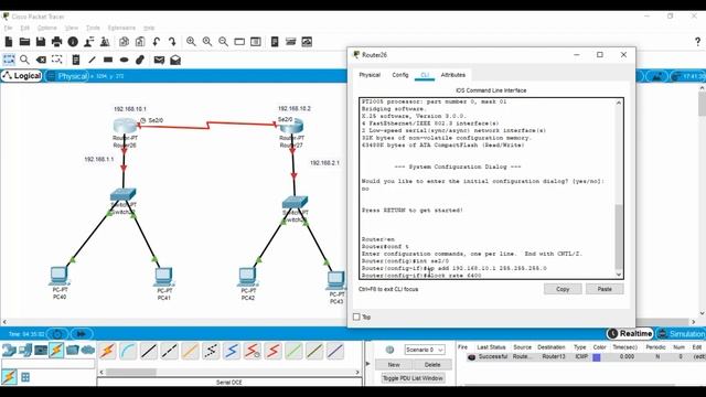 Konfigurasi Routing (Static Routing) di Cisco Packet Tracer смотреть онлайн