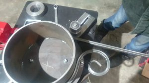 Элемент ковки на станке "Улитка"