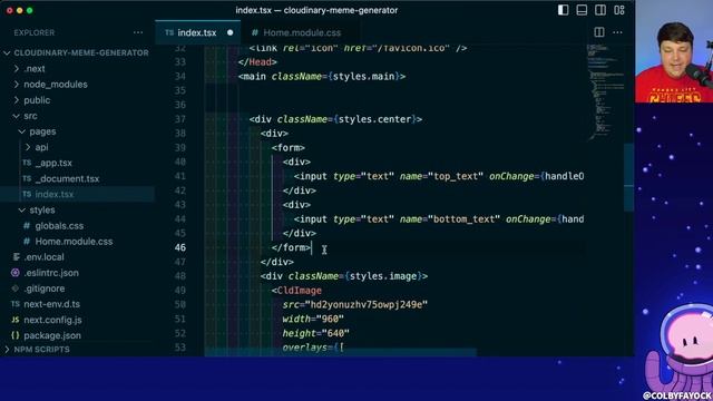Meme Generator with Next.js & Cloudinary смотреть онлайн