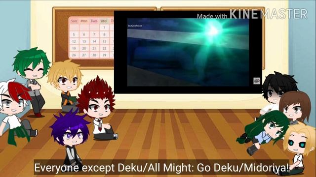BNHA React to Deku & All Might vs. Final Boss {300+ Subscriber Special!} смотреть онлайн