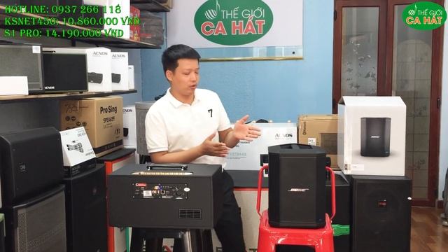 So sánh loa KSNet450 và BOSE S1 PRO - Chênh giá tiền nhưng chất nhạc ngang nhau || THẾ GIỚI CA HÁT смотреть онлайн