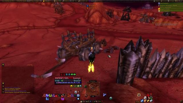 Lets Play World of Warcraft Blood Elf Death Knight Part 09 Through the Dark Portal смотреть онлайн