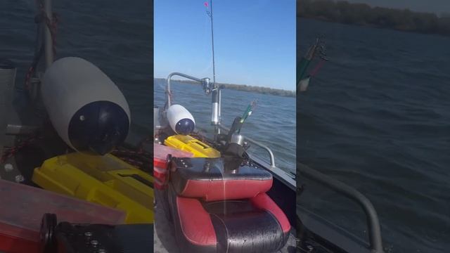 Триера 390. Сегодня по волнам #рыбалканаволге смотреть онлайн