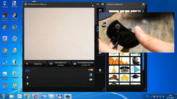 usb микроскоп из web камеры/usb microscope from web camera