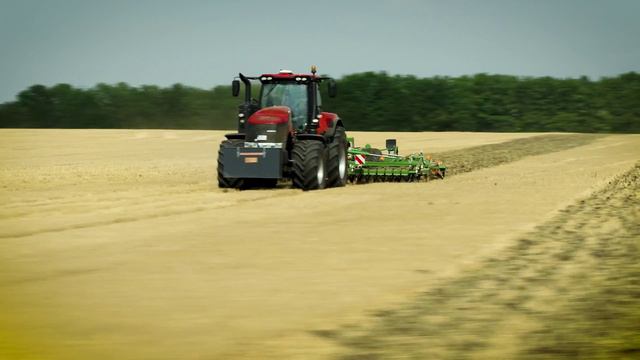 Работа Ceus 6 с Case. С катком и без #amazone #tillage #ceus #case