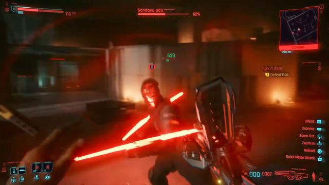 Cyberpunk 2077 Sandayu Oda Boss Fight смотреть онлайн