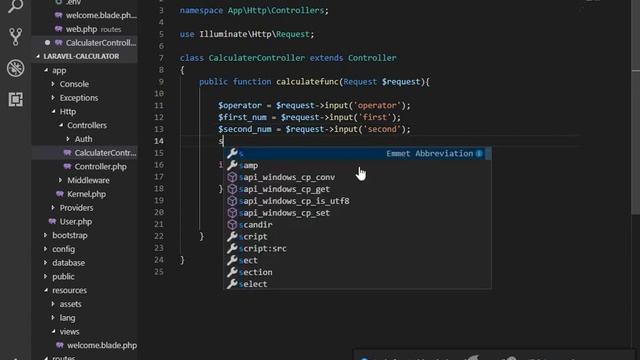 Laravel calculator -10 How set data from view to controller and calculate in laravel 5.4 quickes смотреть онлайн