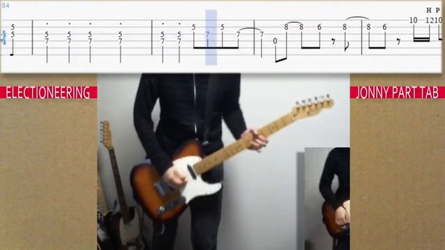 Electioneering Worthless tutorial (JONNY PART TAB)RADIOHEAD смотреть онлайн