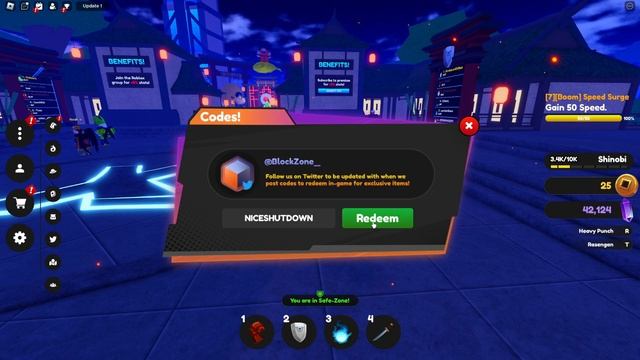 ALL NEW SECRET *UPDATE 1* CODES IN ANIME FIGHTING SIMULATOR X! смотреть онлайн