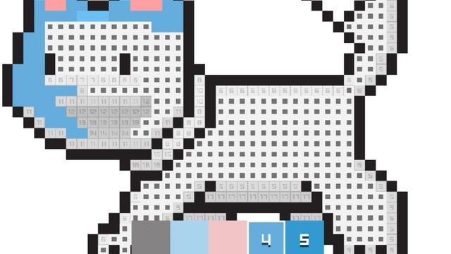 Pазвлекательныe игры - цветное пиксельное искусство -образовательные игры для детей смотреть онлайн