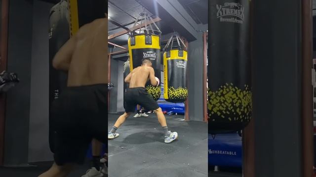 Heavy Bag Work #boxing #practice смотреть онлайн