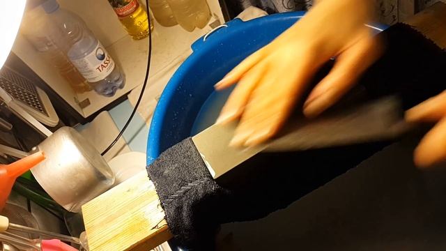 Японский нож Деба | 出刃 作る. Изготовление профессионального японского ножа. смотреть онлайн