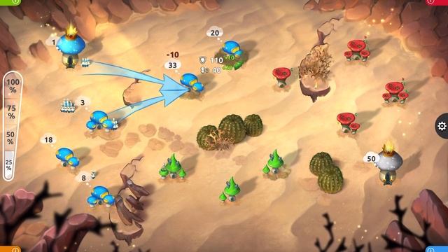 Mission 7 | Episode 4 | Walkthrough Campaign | Mushroom Wars 2 смотреть онлайн