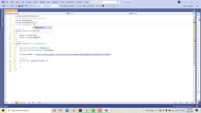 JSON UNITY : Unity tự động tải hình ảnh trên Google Drive thông qua Json смотреть онлайн