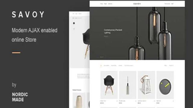 Savoy - Minimalist AJAX WooCommerce Theme Nulled Download 2021 смотреть онлайн