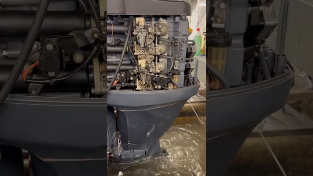 РАБОТА ЛОДОЧНОГО МОТОРА YAMAHA F 100 смотреть онлайн