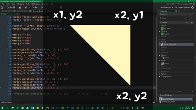 Vertex Formats and Vertex Buffers - 3D Games in GameMaker смотреть онлайн