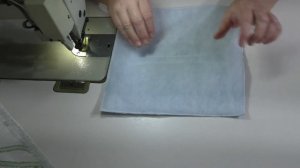 как сшить карман с простой листочкой.