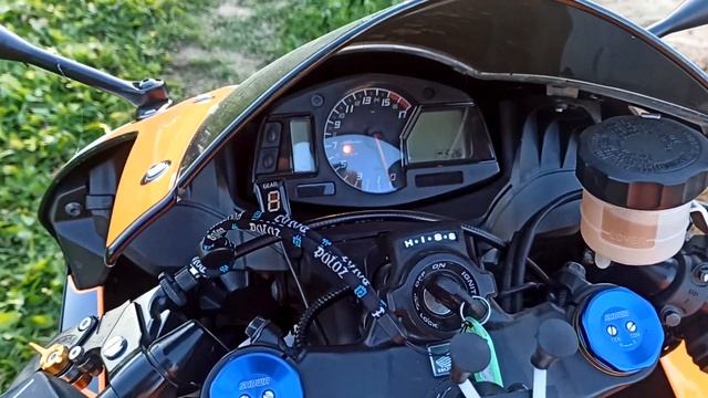 ИНДИКАТОР передач / установка и настройка Honda CBR 600RR 2013 смотреть онлайн
