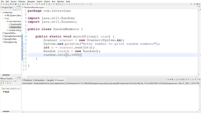 How to find Random numbers with in the given range in Java смотреть онлайн
