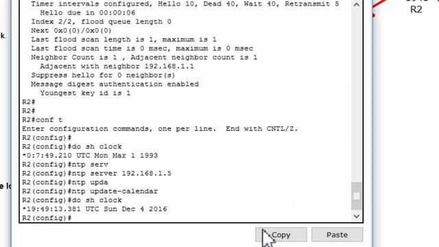 Cisco CCNA security Lab 2.6.1.3: Configure Cisco Routers for Syslog, NTP, and SSH Operations смотреть онлайн