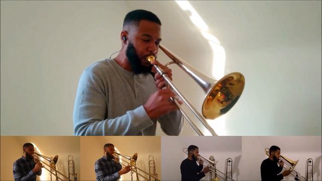 The Christmas Waltz || Trombone Quintet смотреть онлайн