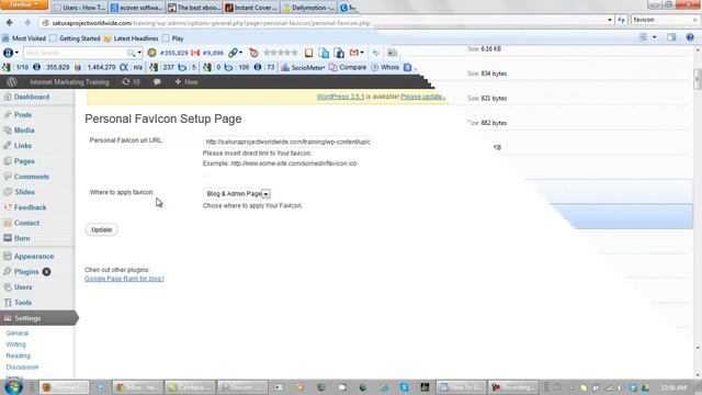 How To Use Wordpress To Build A Website - Install A Personal Favicon Part 1 смотреть онлайн