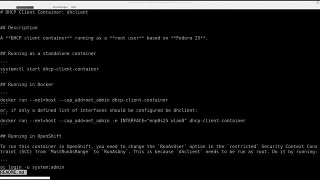 Sprint 25 Bonus: DHCP container - extended version смотреть онлайн