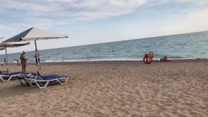 Еду на пляж в конце августа. Прибрежное, Крым.