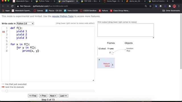 [CS 220 / CS319 Fall 2020] LEC 24 Video 2: Generators examples смотреть онлайн