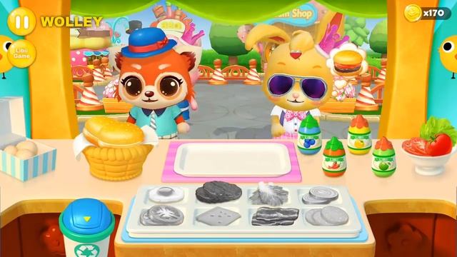 Become A Chef And Feed The Cute Baby Pets! - Pet Food Carnival - Libii Cooking Games For Children