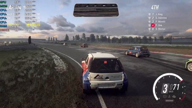 Dirt Rally 2.0 on AMD Ryzen 3 2200G Vega 8 - Stock & OC - Gameplay Benchmark Test смотреть онлайн