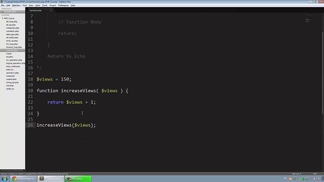 [ Learn PHP 5 In Arabic ] #29 - Function Return vs Echo смотреть онлайн