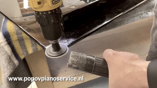 Steinway grand piano lak reparatie смотреть онлайн