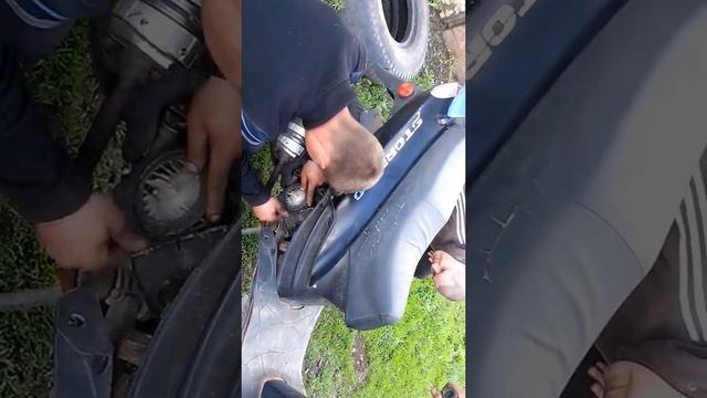 как завести скутер самому )) смотреть онлайн