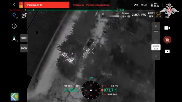 Боевая работа операторов БпЛА смотреть онлайн