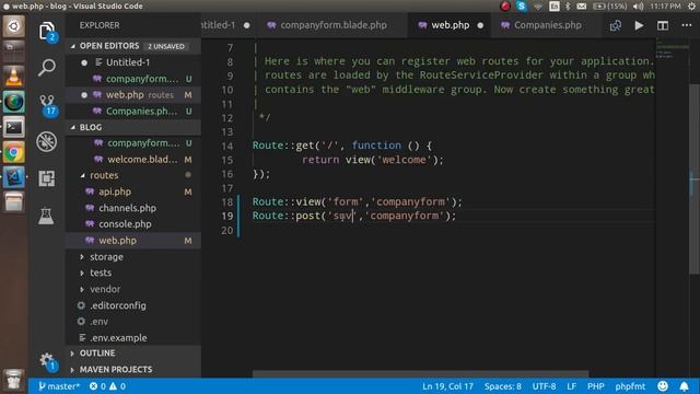 Laravel 6 and 7 tutorial in Hindi - Insert Data in database| Eloquent смотреть онлайн