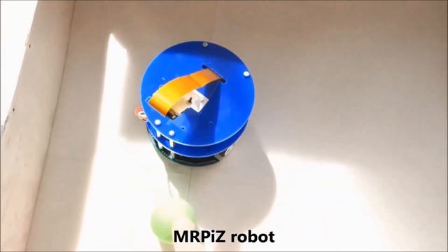 MRPiZ - raspberry pi robot - openCV ball tracking смотреть онлайн