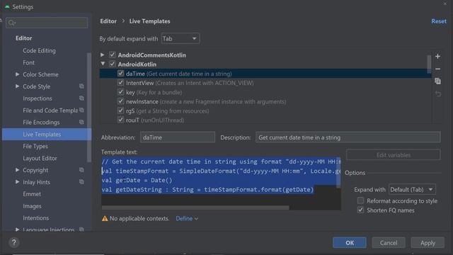 Productivity Tutorial: How to use Live Templates in Android Studio To Code Faster ⏩⏩ смотреть онлайн