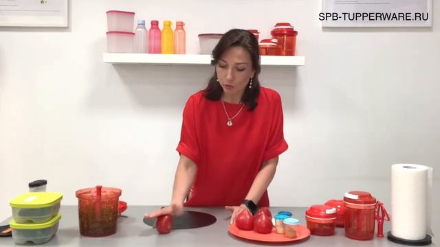 Гаспачо в комбайне «экстра-шеф» Tupperware