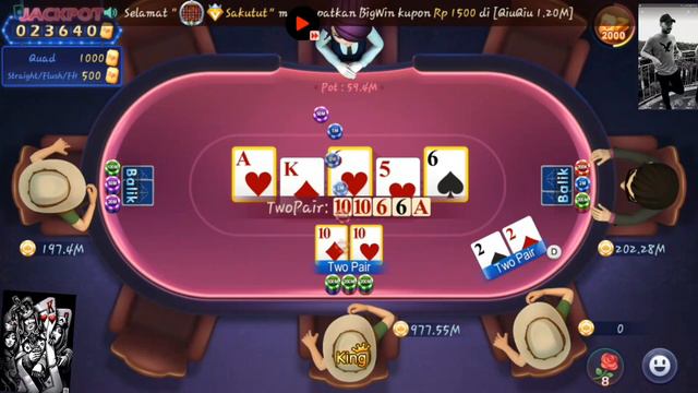 ♤.SPESIAL LEBARAN 2X ALL_IN UP 1.B||DI TEXAS HOLDEM//POKER DOMINO.♤ смотреть онлайн