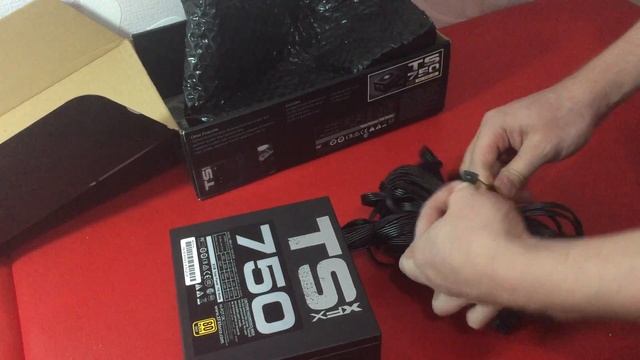 Обзор блока питания для майнинг фермы XFX TS750 80+GOLD смотреть онлайн