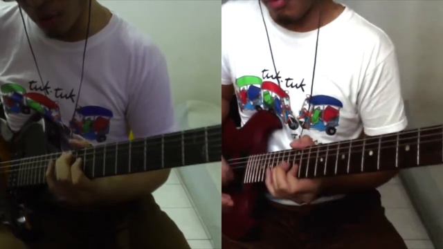 At The Drive-In "One Armed Scissor" both guitars cover смотреть онлайн